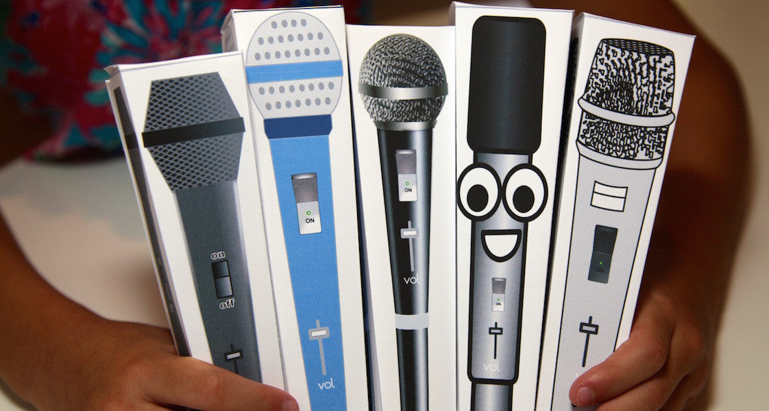 Easybee Paper Microphones!