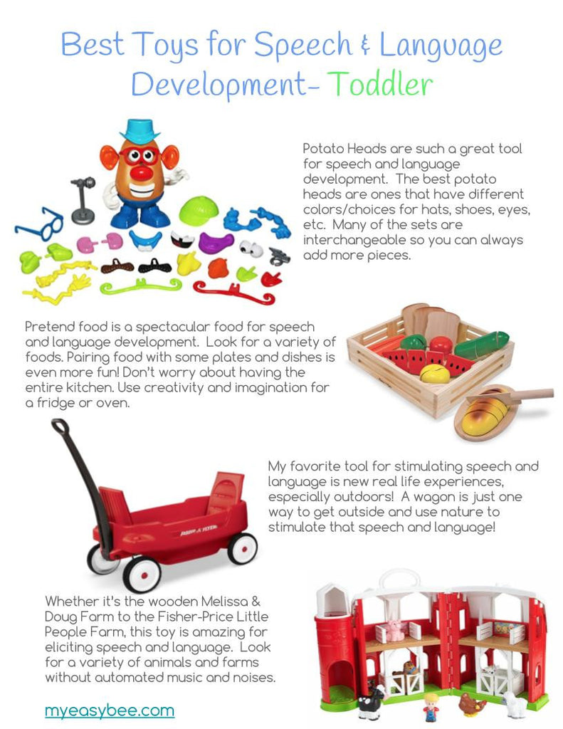 Best Toys for Speech and Language Development- Toddler