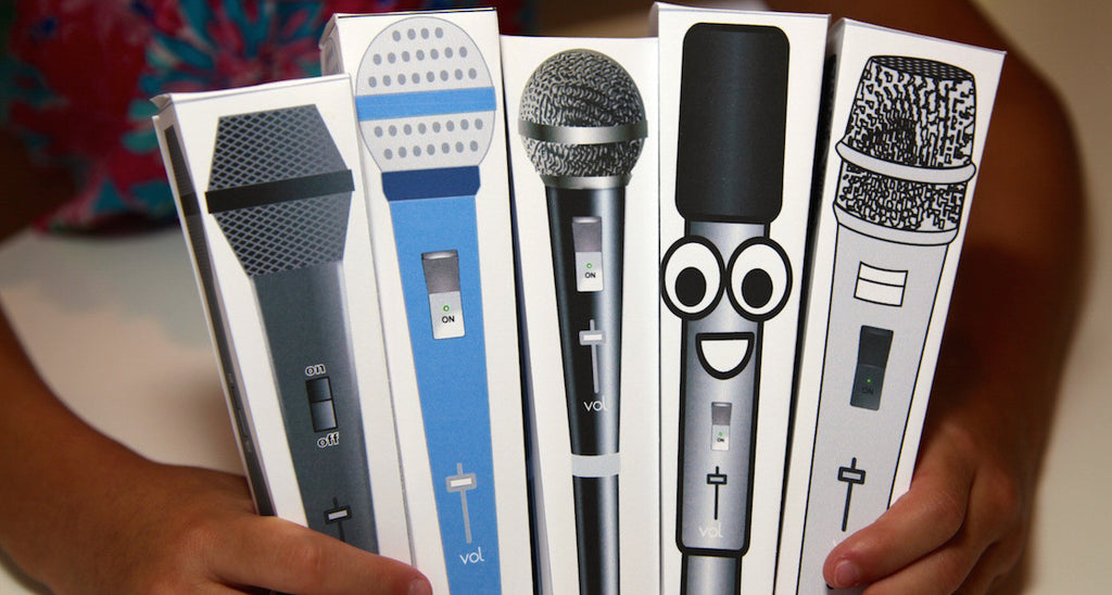Easybee Paper Microphones!