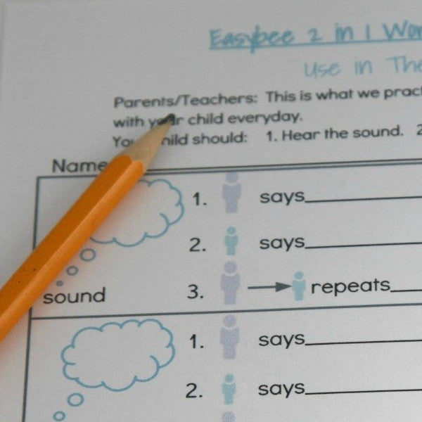 FREE 2 in 1 Worksheet - Articulation