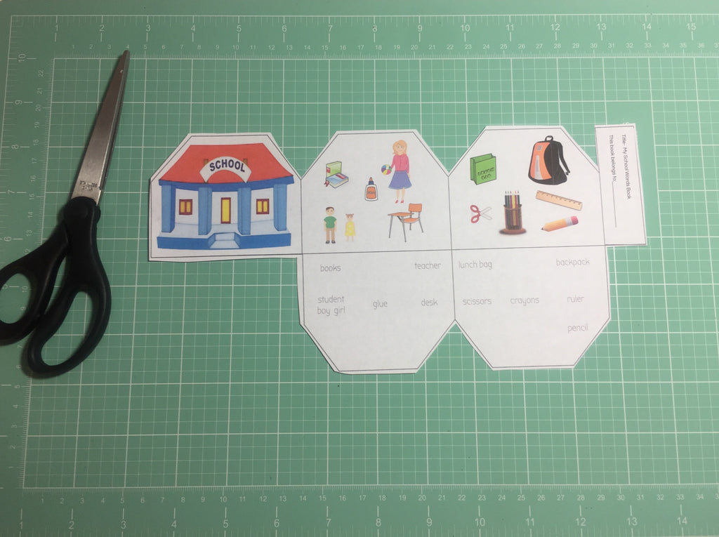 Back to School Mini Books Pull the Flap FREE