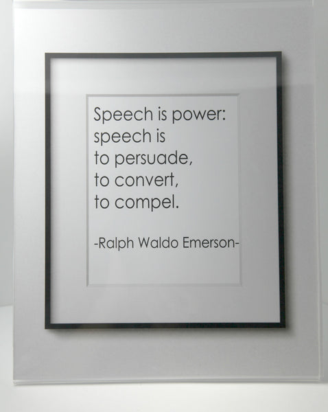 Ralph Waldo Emerson Quote - Printable Poster 8x10