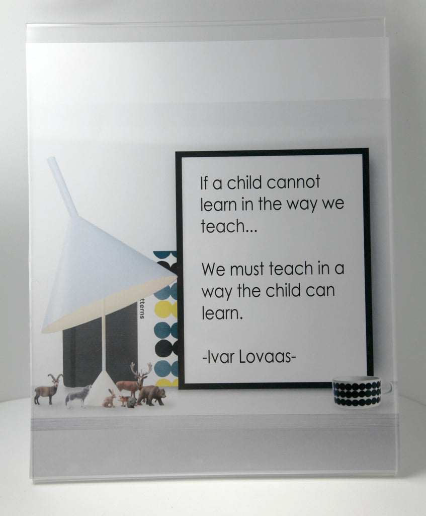 Lovaas Quote - Printable Poster 8x10