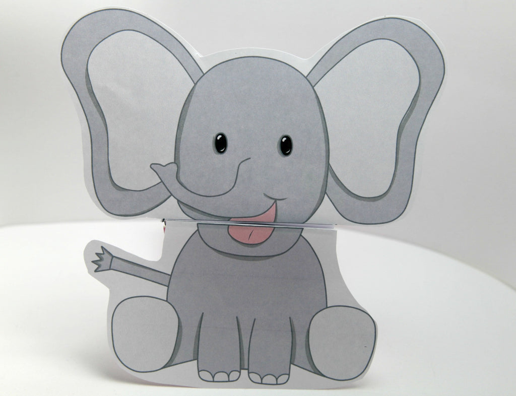 Elephant Talking Paper Puppet