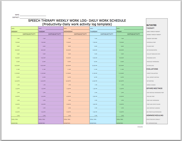 EASYBEE DAILY WORKLOG GDOC (EDITABLE)