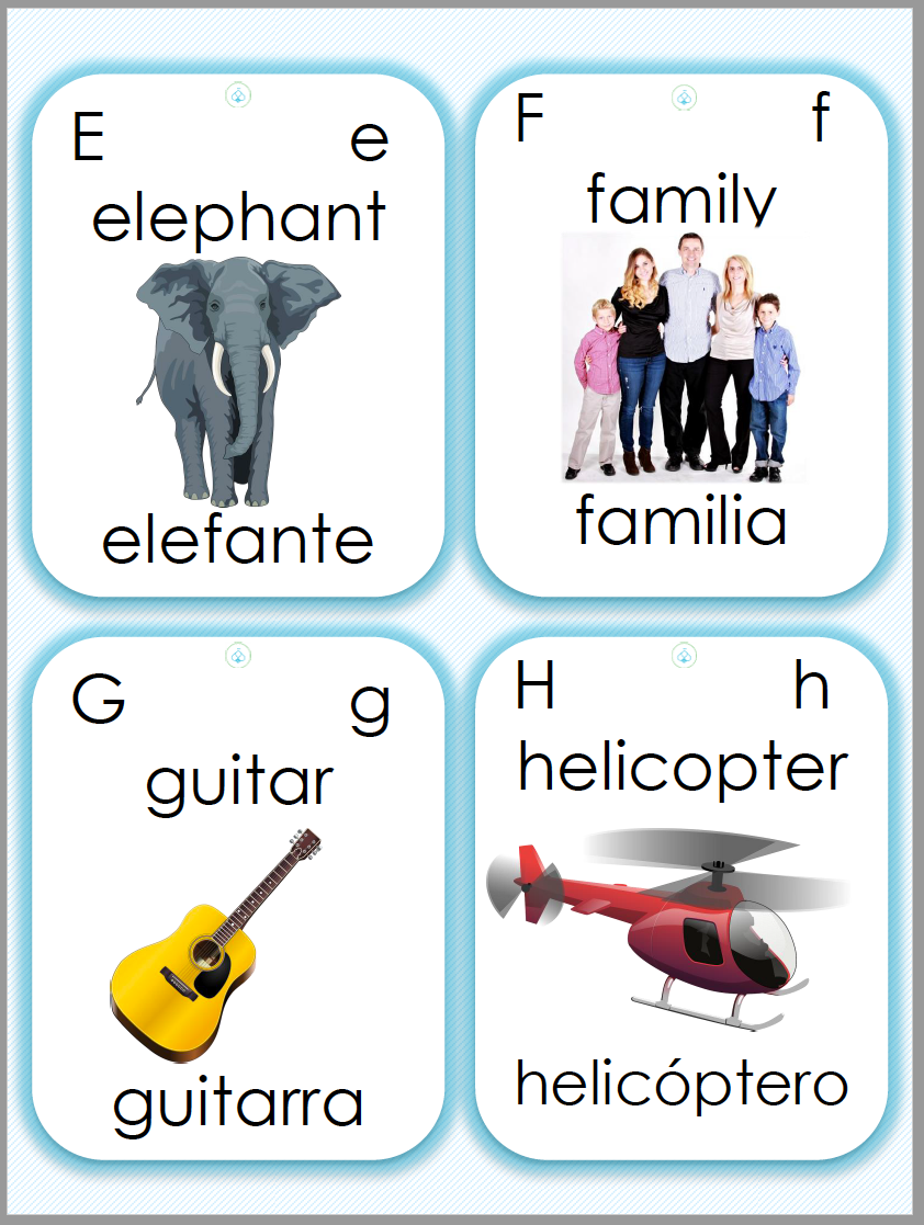 easybee-bilingual-alphabet-printable-cards-freebie-a-z-english-spani for English To Spanish Flashcards Printable Free Easybee Bilingual Alphabet Printable Cards FREEBIE A-Z English & Spani for English To Spanish Flashcards Printable Free