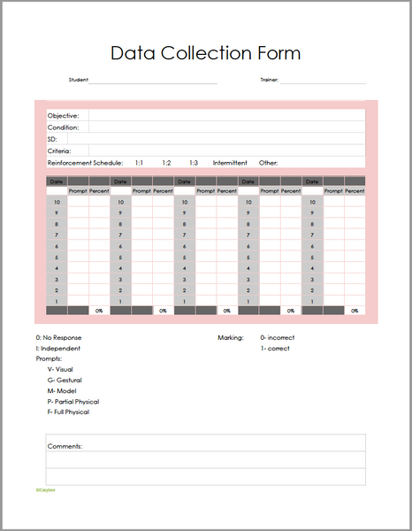 EASYBEE DATA COLLECTION FORM FREEBIE GDOC (EDITABLE)