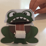 Free Frog Talking Puppet